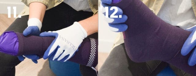 Steunkousen aantrekken en uittrekken: een stappenplan