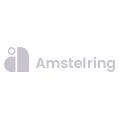 logo zorginstelling Amstelring paars