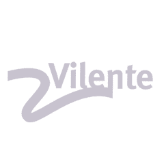 logo zorginstelling Vilente paars